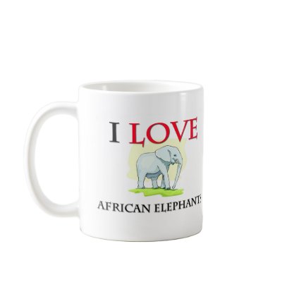 AFRICAN ELEPHANTS MUG by rusty9073