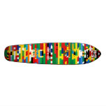 African Flags Skateboard