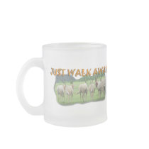 African Gazelles Just Walk Away Mugs