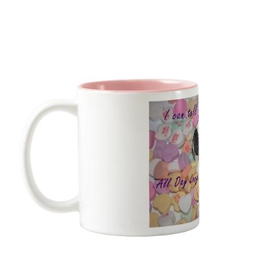 African Grey Love You Mug by scarletsfeathers