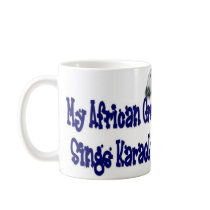 African Grey Coffee Mugs
