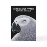 African Grey Parrot Greeting Card
