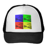 African Grey Pop Art Hat