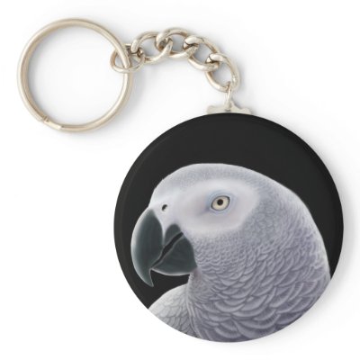 African Grey Portrait by twopurringcats