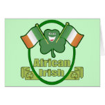 African Irish T-shirts and Gifts Greeting Cards
