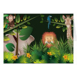 African Jungle Card