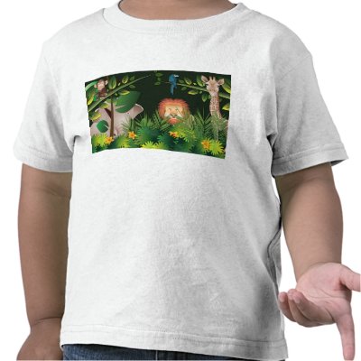 African Jungle T-Shirt by naturespaintbox