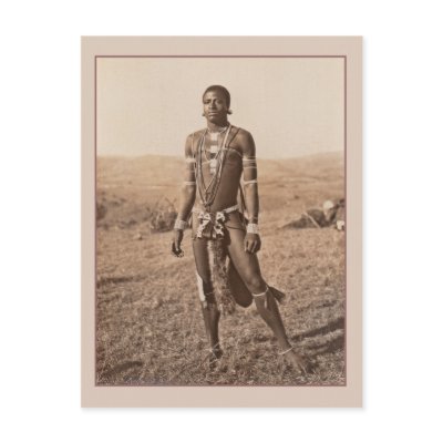 African Man Post Cards by reggiesgayadventures