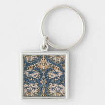 African Marigold' design, 1876 Keychain
