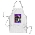AFRICAN MASK BATIK aprons