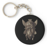 African Mask Keychain