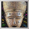African Mask Montage posters