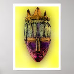 AFRICAN-MASK PRINT
