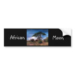 African Moon Bumper Sticker