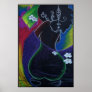 African Moon - Miami Deco Print