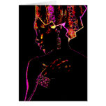 African Mother In Prayer Greeting Card