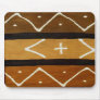 African mud cloth zig zag mouse pad