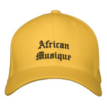African Musique hats Embroidered Hat