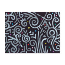 African Night Postcard
