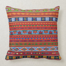 African Pattern American MoJo Pillows 1
