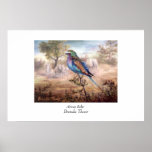 African Roller Poster posters