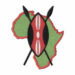 African Shield embroidered shirts