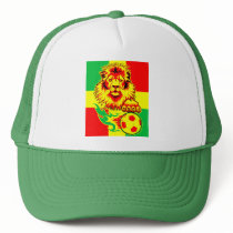 African Soccer Lion hats