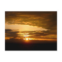 African Sunset Post Cards