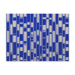 African Textile Inspired Abstract - V2 postcards