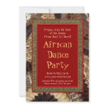 African Tribal Beat Dance Party Butterfly Wings