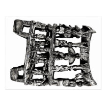 African tribal postcards