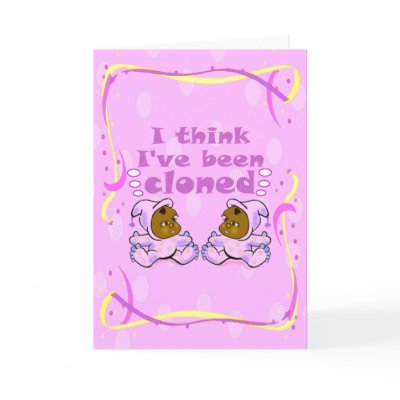 African Twins Greeting Cards by Castleinc