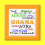 African_Urban Custom Fridge Magnets