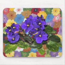 African violet mouse pads