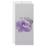 African Violet Purple rack cards