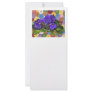 African violet custom rack card