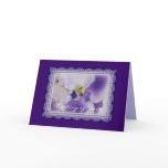 African Violets Card