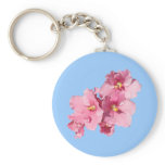 African Violets Key Chain
