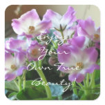 African Violets Sticker