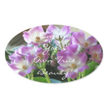 African Violets Sticker