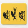 African Warrior Mousepad