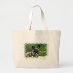 African Wild Dog Photo Canvas Bag