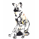 African wild dog tee t-shirts