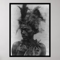 African Witch Doctor 1920 Poster