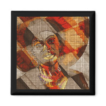 African woman magnets