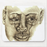 African Woman mousepads