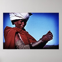 African Woman - Vintage Posters