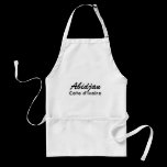 Africankoko custom Abidjan cote d'Ivoire Apron