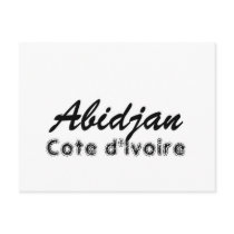 Africankoko Custom  Abidjan, Cote d'Ivoire Postcards