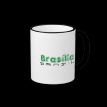 Africankoko custom Brasília, Brazil mugs